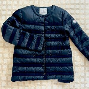 Moncler lightweight padded down Jacket ( Size 1)